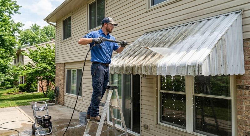 Patio Awning Cleaning Service