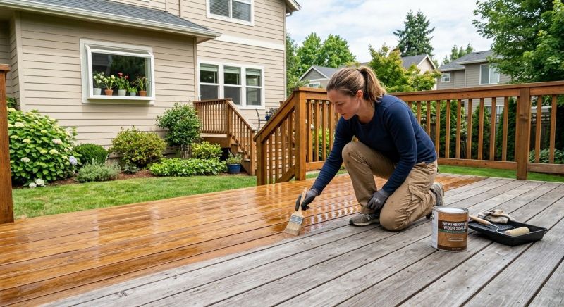 Deck Waterproofing in Redmond, WA