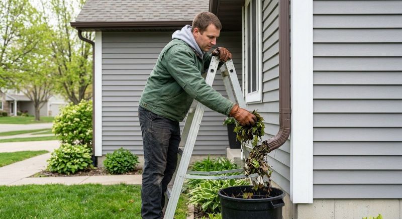 Gutter Blockage Removal in Frederick, MD