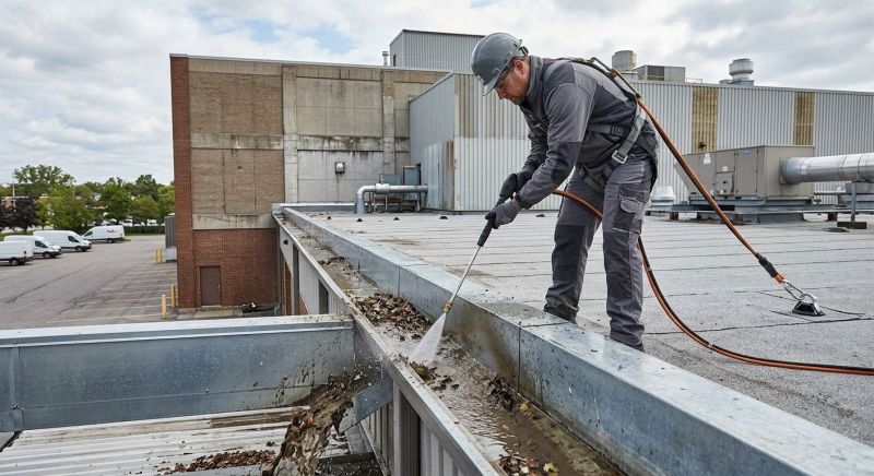 Industrial Gutter Cleaning in Denver, CO