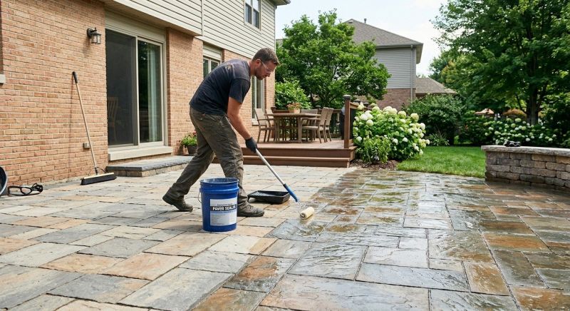 Pool Patio Sealing in Kansas City, KS