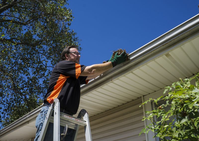 Rain Gutter Clearing in Richmond, VA