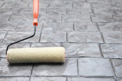 Stamped Concrete Sealing in Puyallup, WA