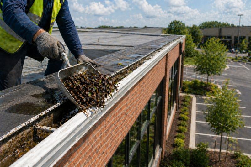 Commercial Downspout Cleaning in Denver County, CO