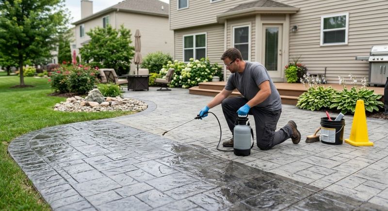Concrete Patio Sealing in Redmond, WA