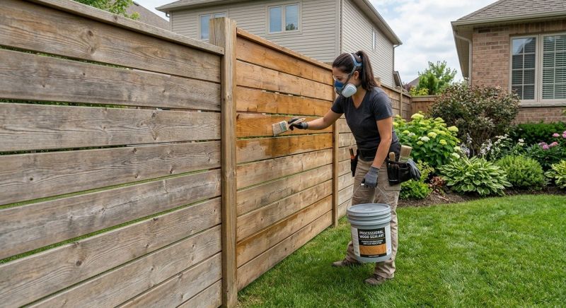 Fence Sealing in Kitsap County, WA