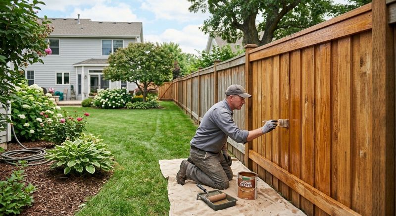 Fence Sealing in Puyallup, WA