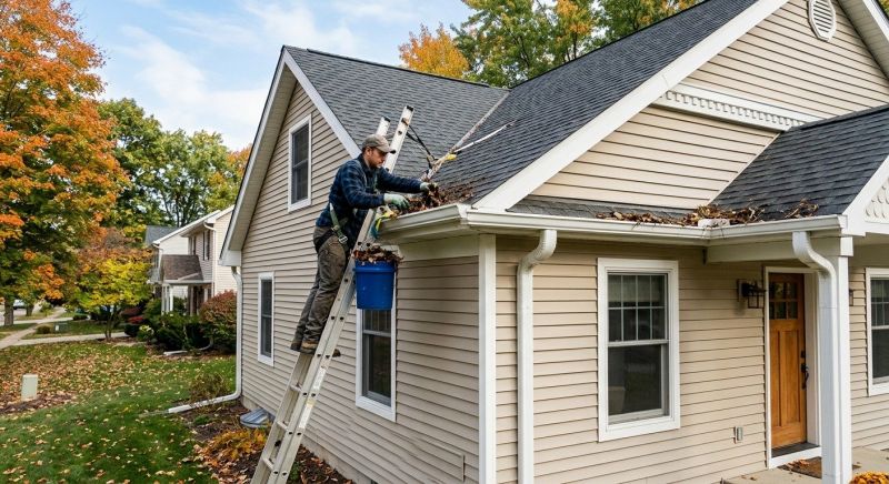 Garage Gutter Cleaning in Long Island, NY