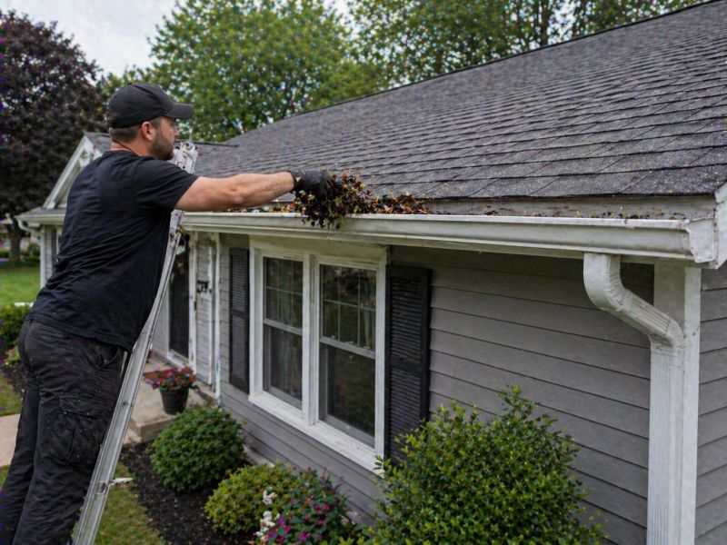 Garage Gutter Cleaning in Long Island, NY