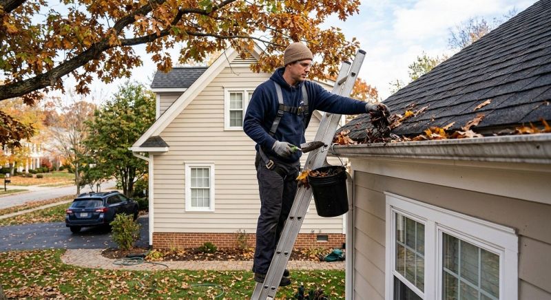 Gutter Blockage Removal in Baltimore, MD