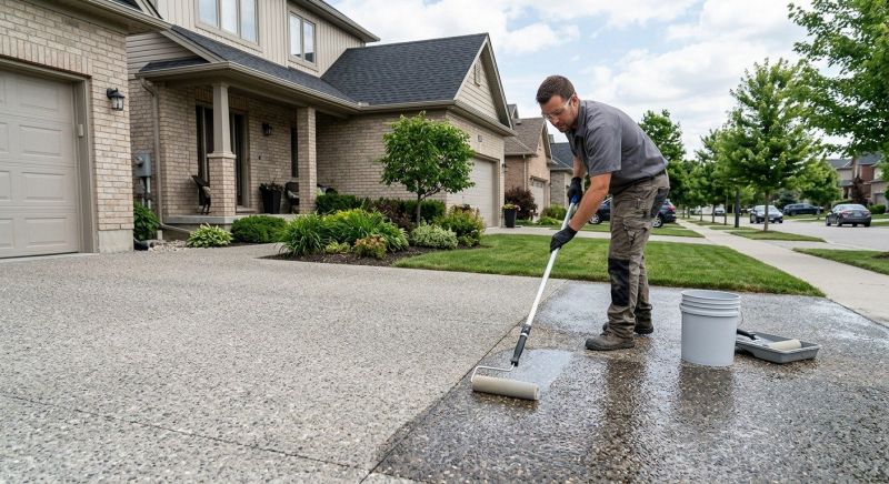 Paver Driveway Sealing in Alpharetta, GA
