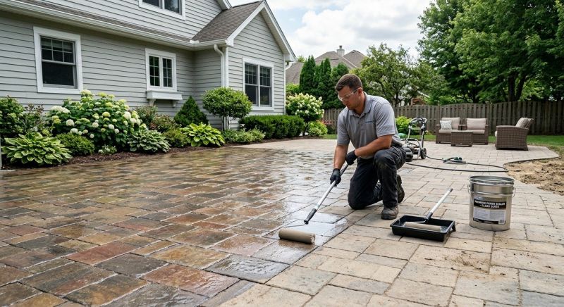 Pavers Sealing in Alpharetta, GA