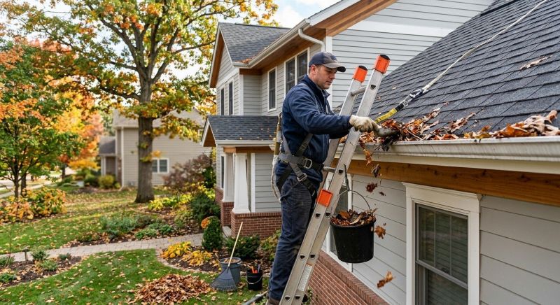Rain Gutter Clearing in Annapolis, MD