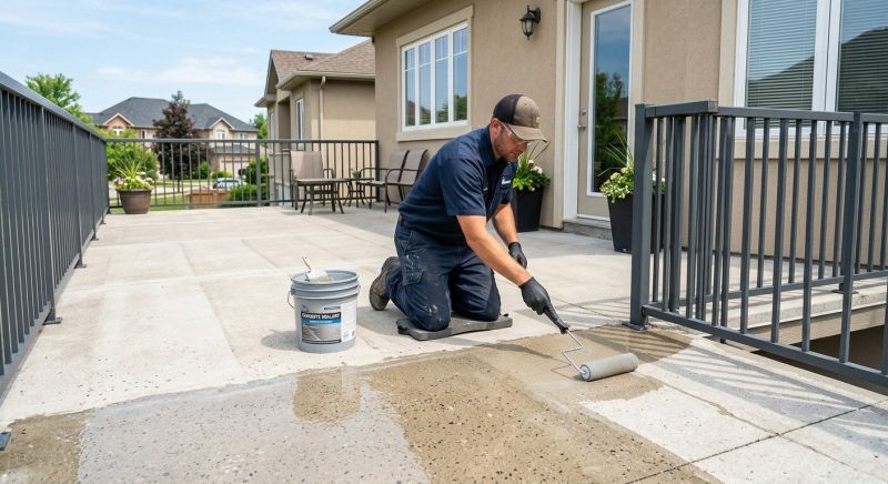 Sidewalk Concrete Sealing in Tacoma, WA