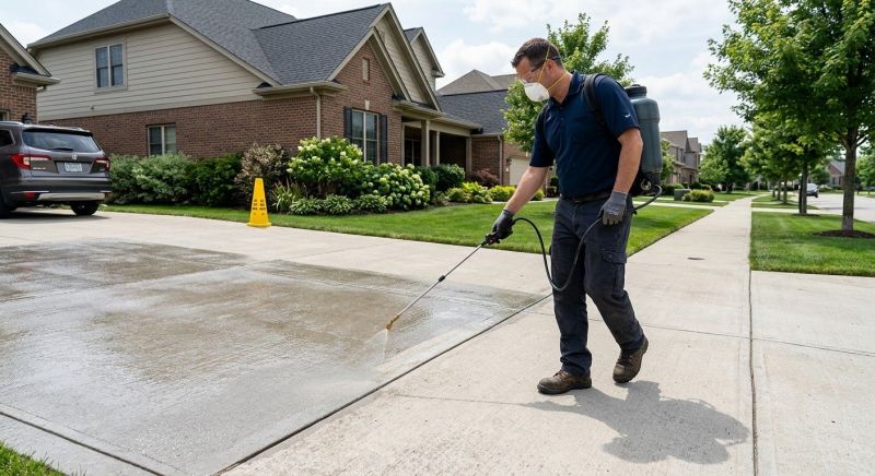 Sidewalk Concrete Sealing in Tacoma, WA
