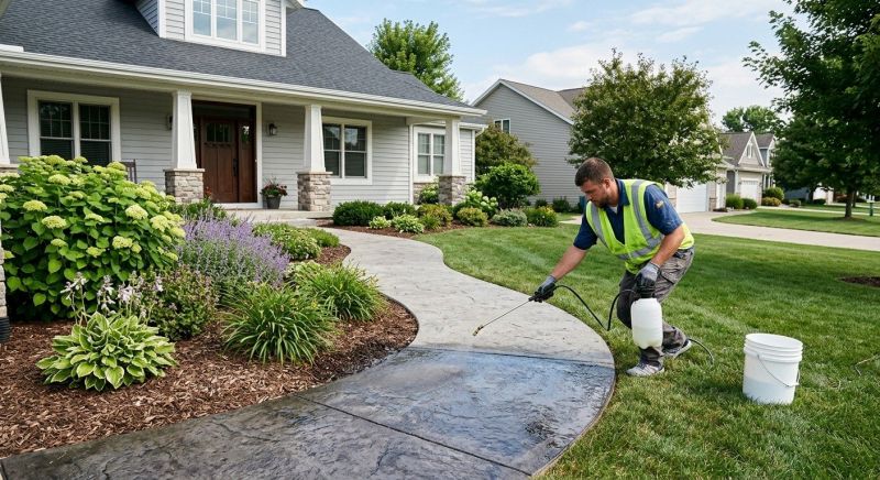 Sidewalk Concrete Sealing in Redmond, WA