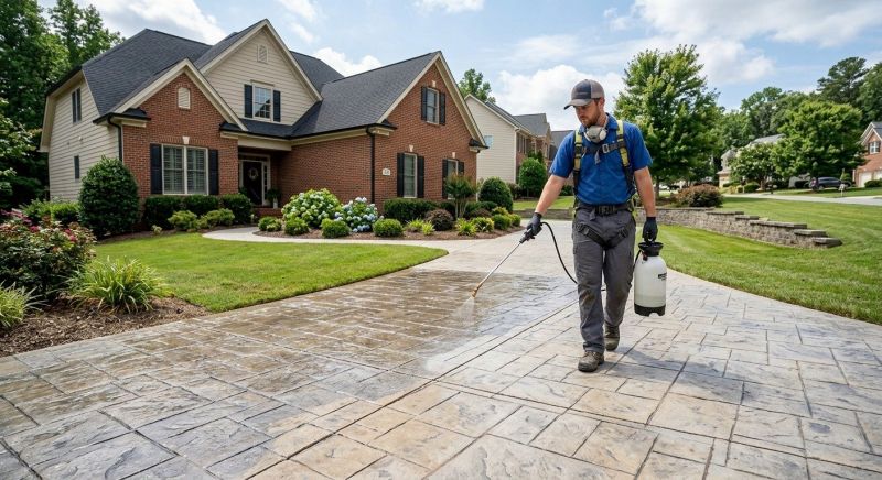 Stamped Concrete Sealing in Tacoma, WA