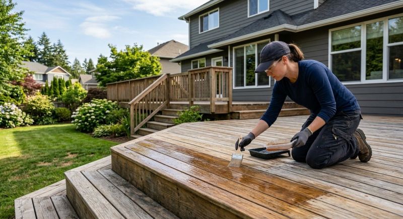 Wood Waterproofing in Gig Harbor, WA